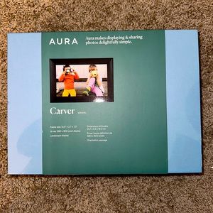 Aura “Carver” Digital Photo Frame 📸